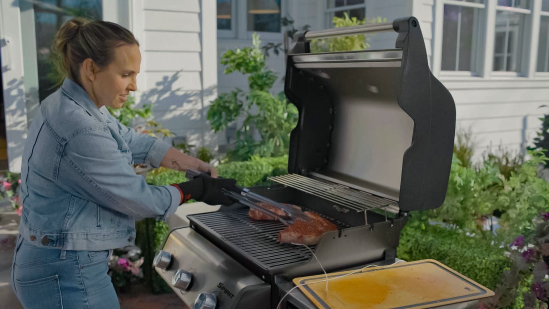 Weber - Spirit SX-315 3-Burner Propane Gas Grill - Stainless Steel