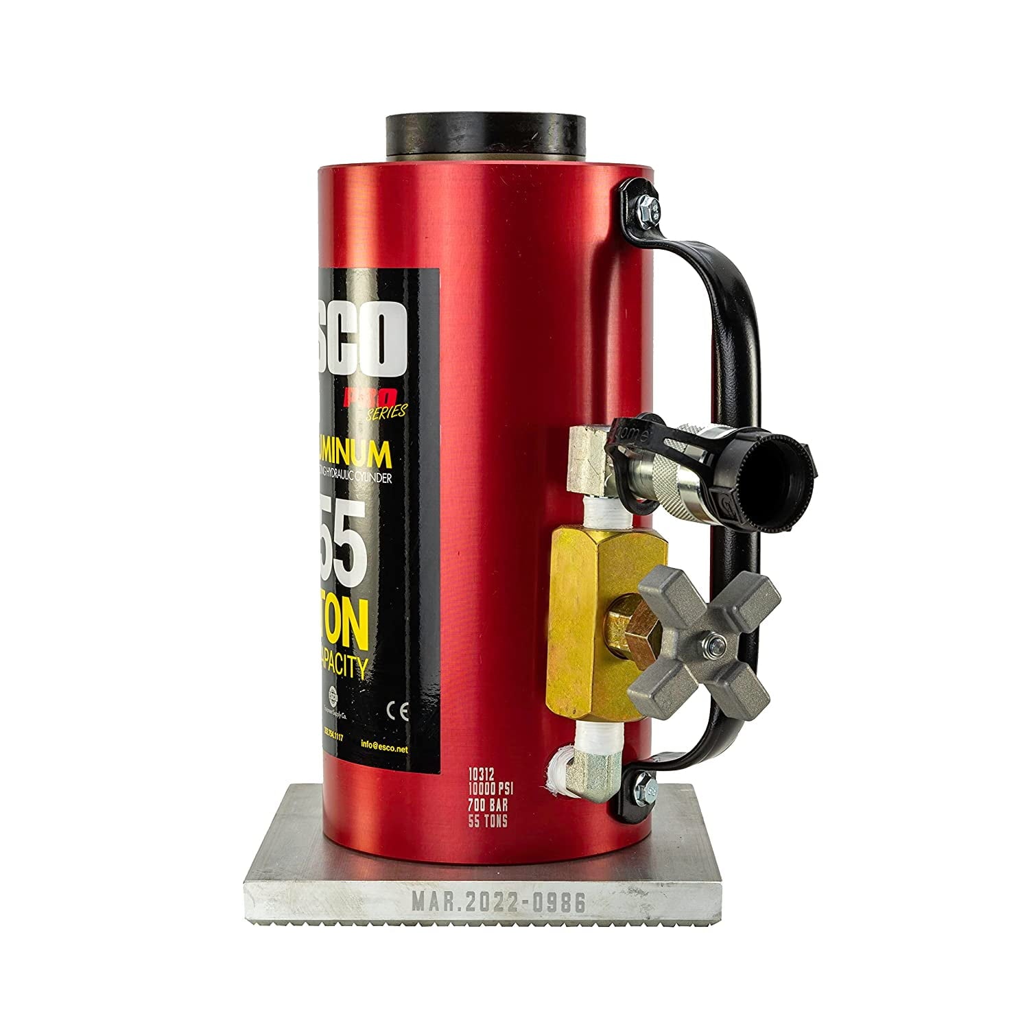 ESCO 55 Ton Air Hydraulic Aluminum Jack