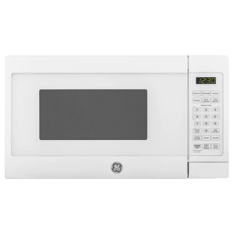 GE JES1072DMWW 0.7 cu. ft. Small Countertop Microwave in White