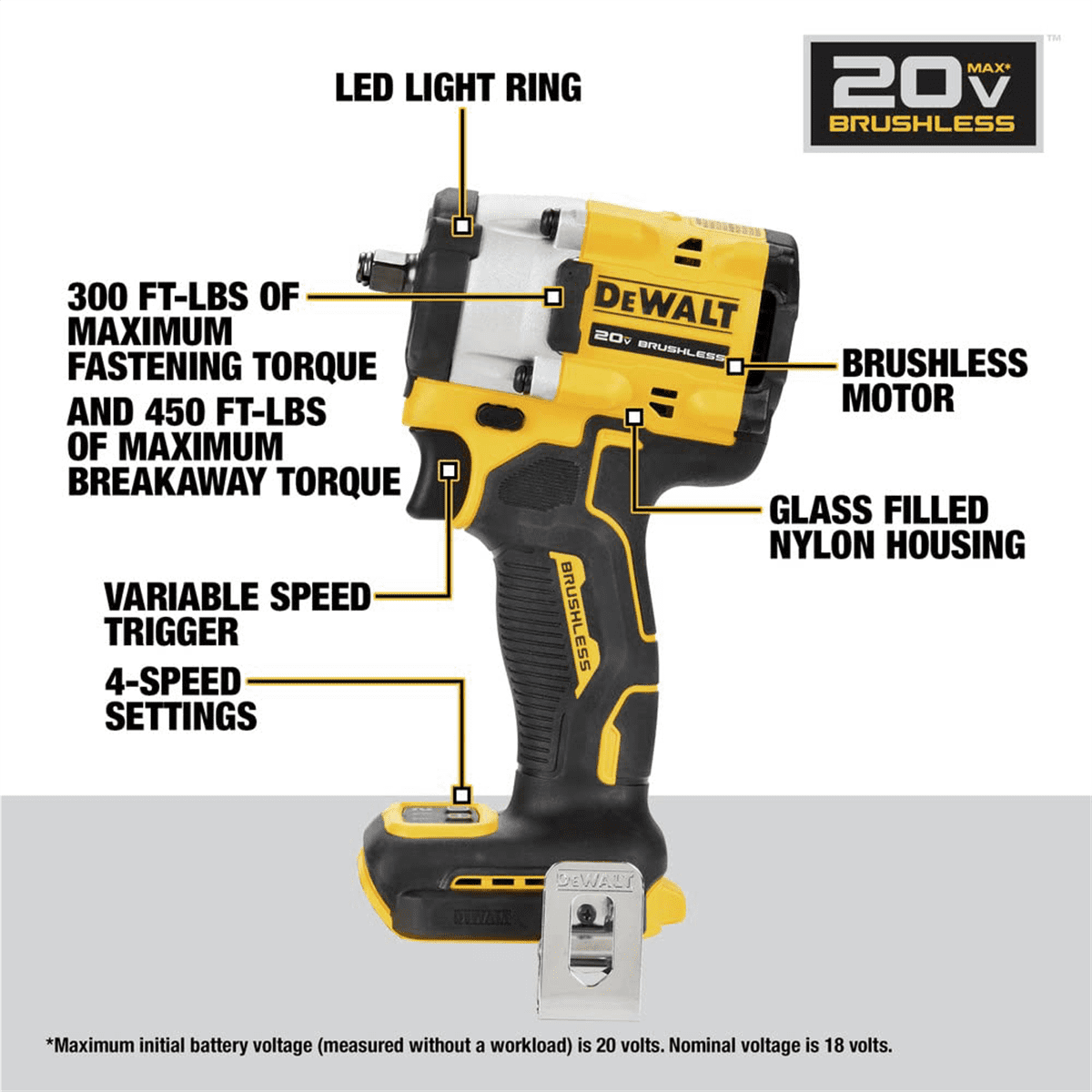 DeWalt 20V MAX 3/8
