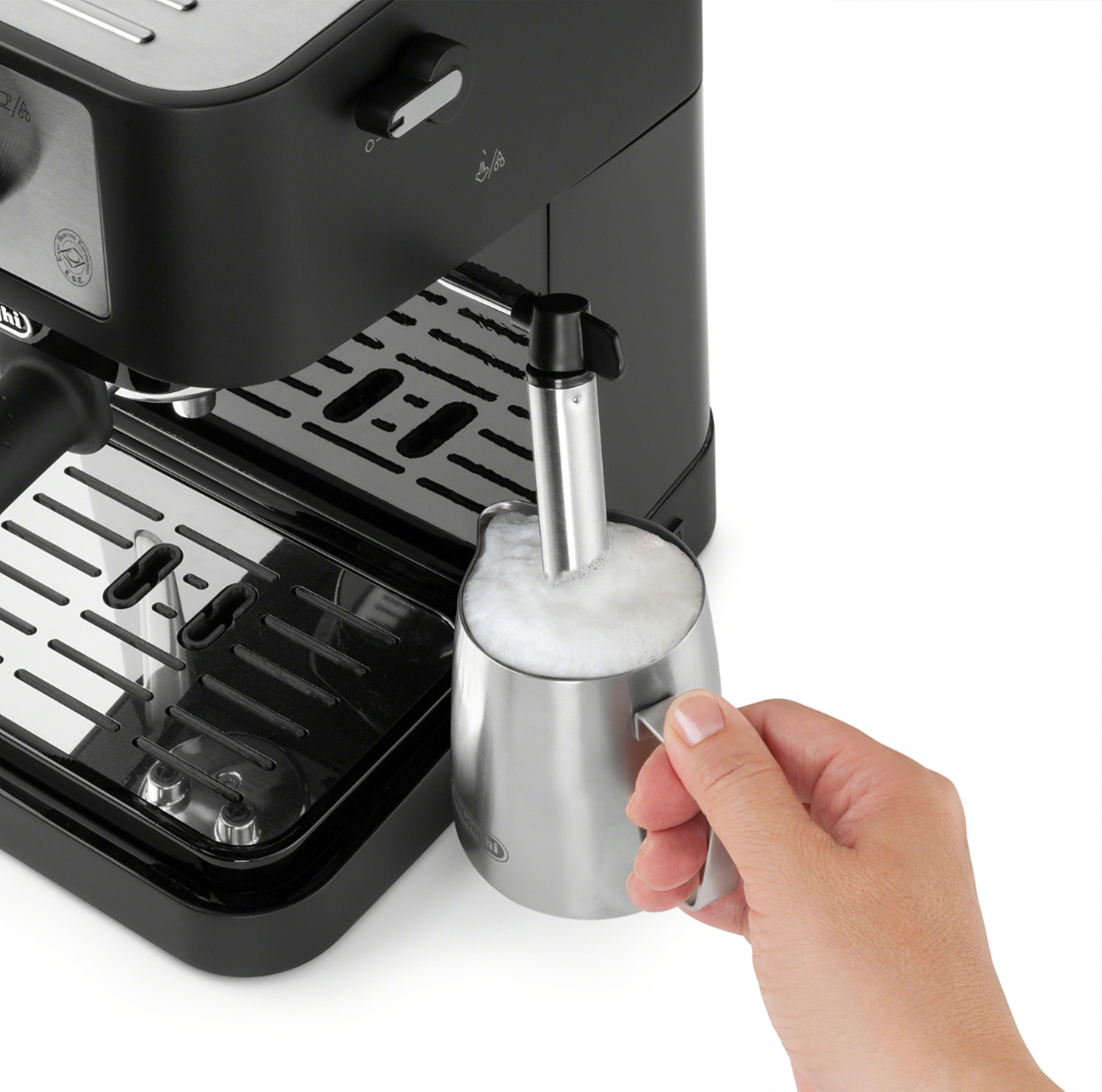 De'Longhi - Stilosa 15 Bar Pump Espresso Machine EC260BK - Black and Stainless