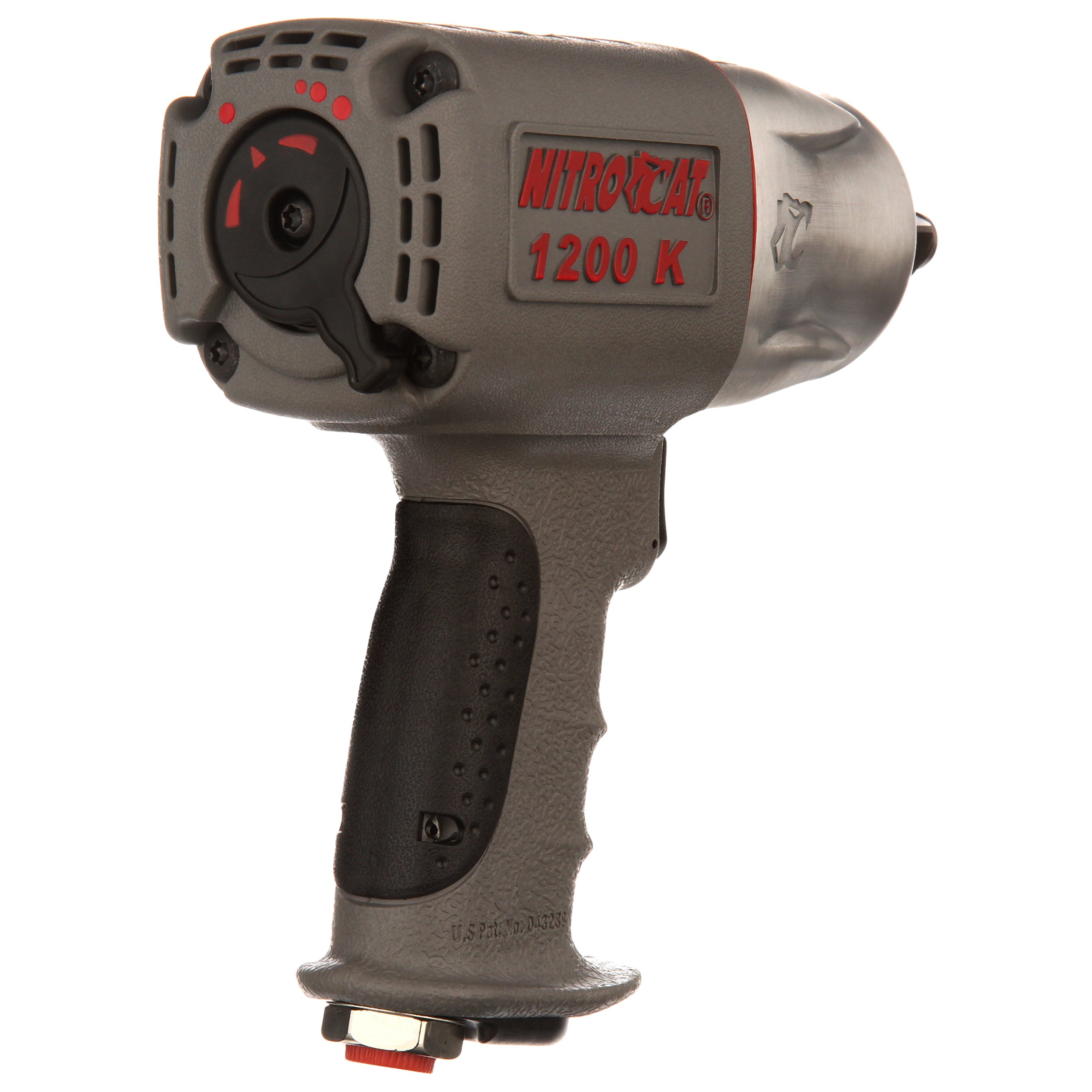 AIRCAT Pneumatic Tools 1200-K 1/2-Inch Nitrocat Composite Twin Clutch Impact Wrench 1295 ft-lbs