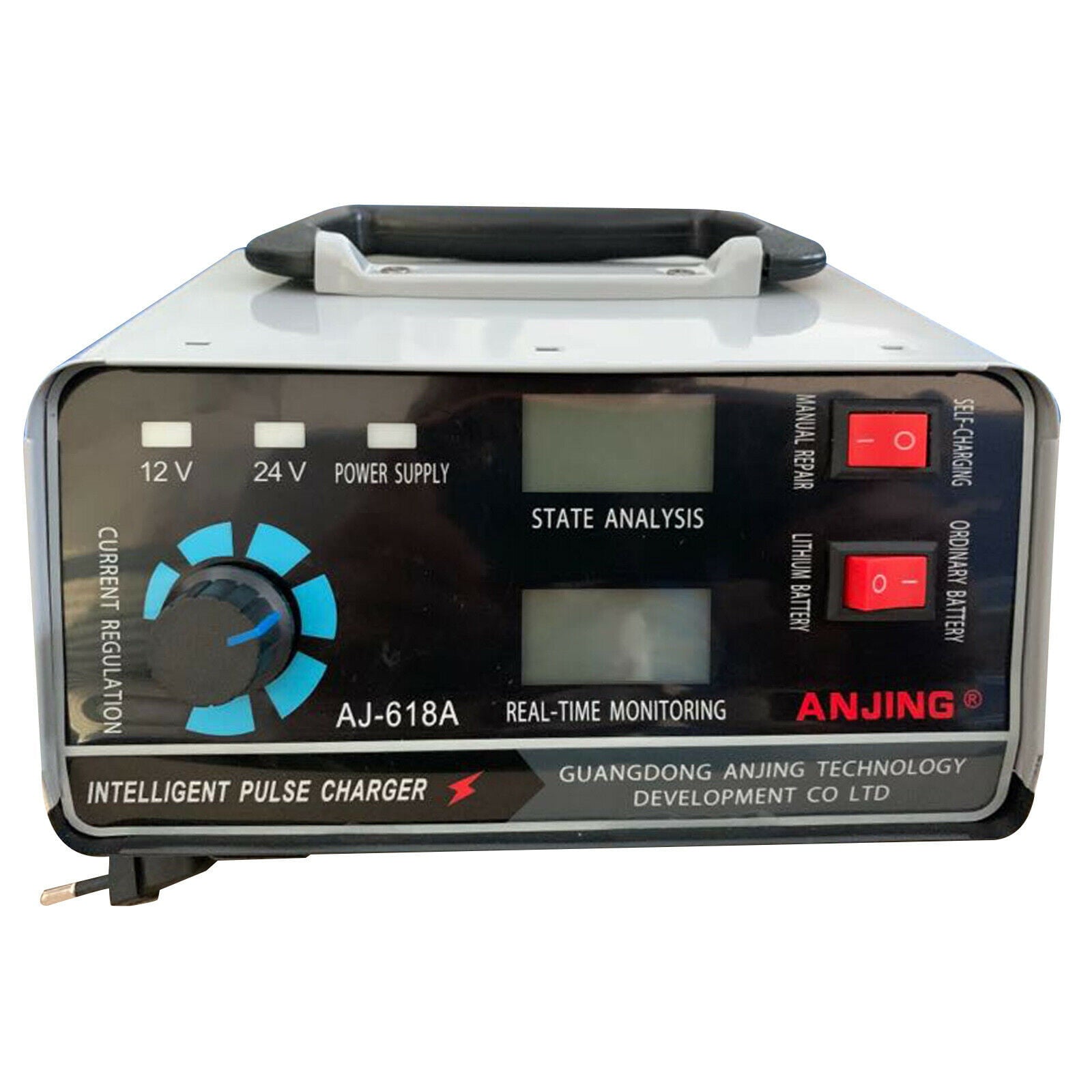 AJ-618A Smart Automatic Car Battery Charger Heavy Duty Pulse Repair Maintainer 12V
