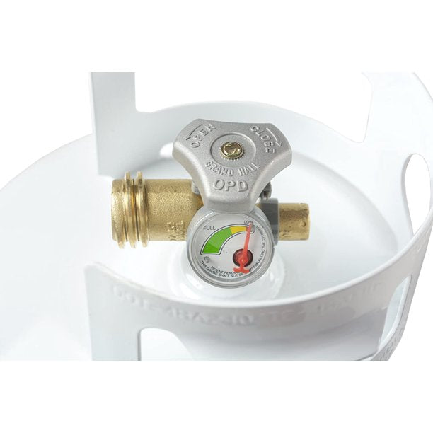 Flameking 20 LB Pound Propane Tank Cylinder With OPD Valve And Built-in Site Gauge