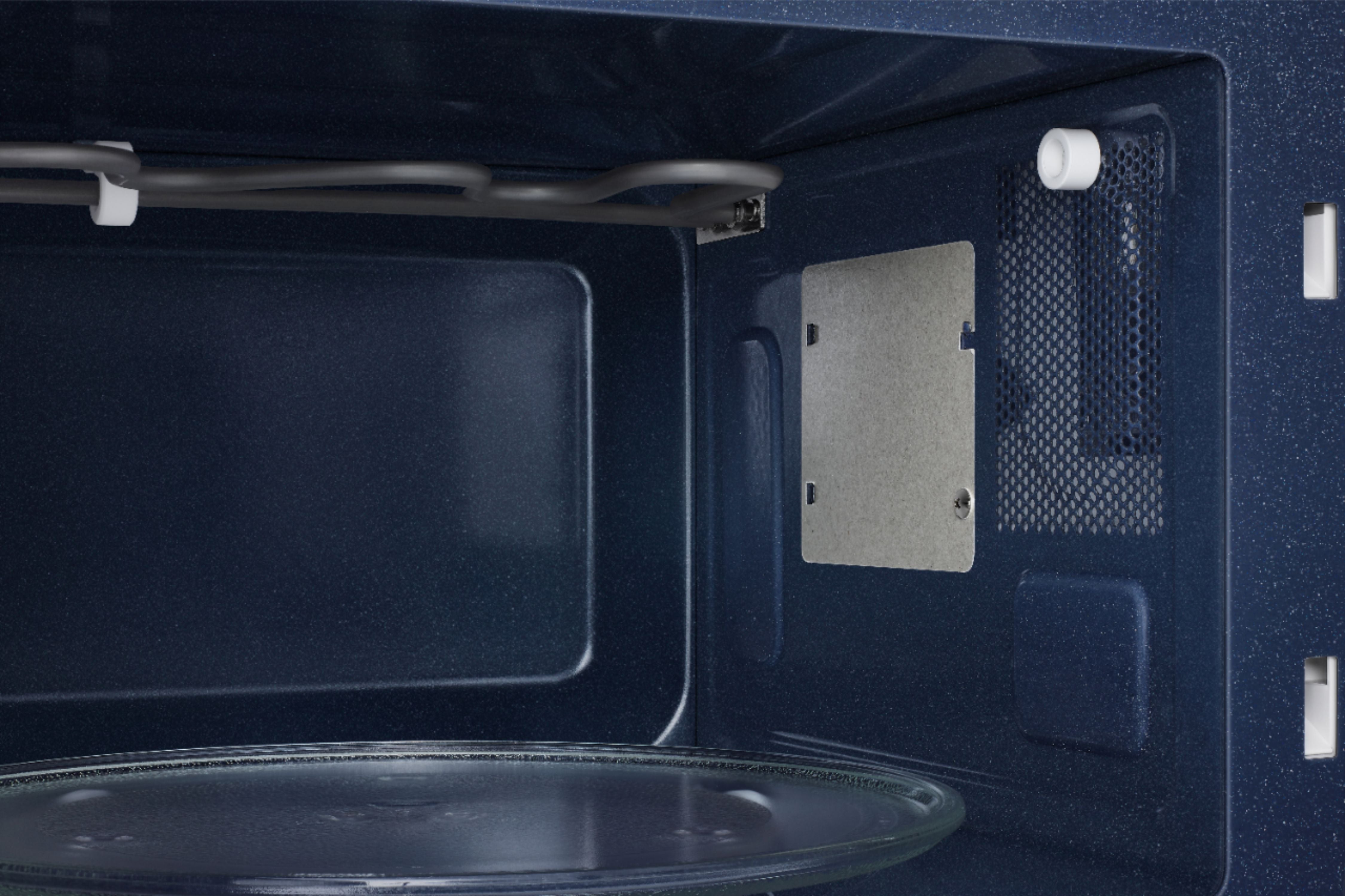 Samsung - MG11T5018CC - 1.1 cu. ft. Countertop Microwave with Grilling Element