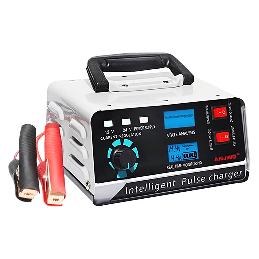 JahyShow Automatic Pulse Repair Trickle Charger: Revive Your Car Battery with 400W Power