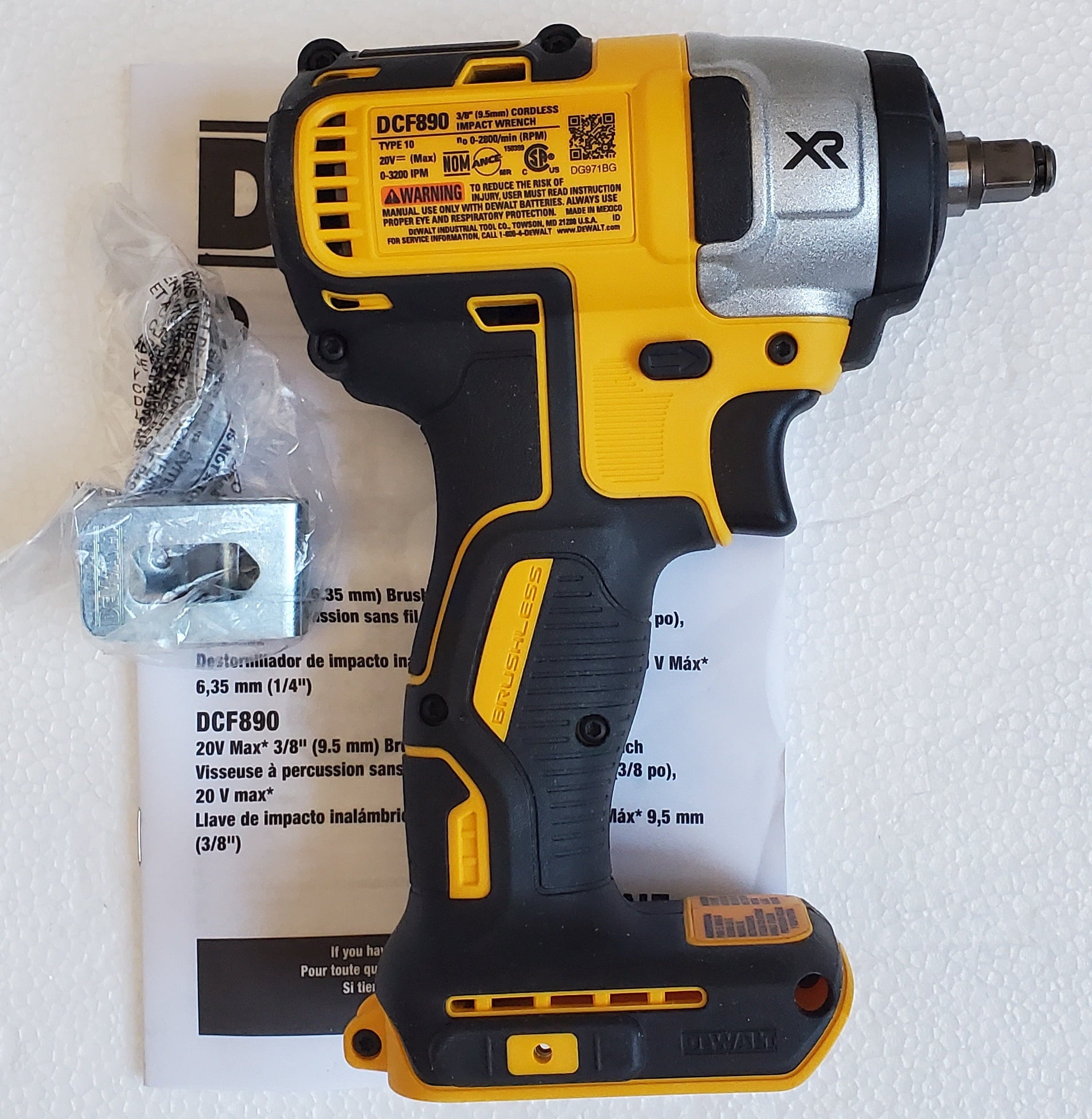 Dewalt DCF911B 20V MAX 1/2