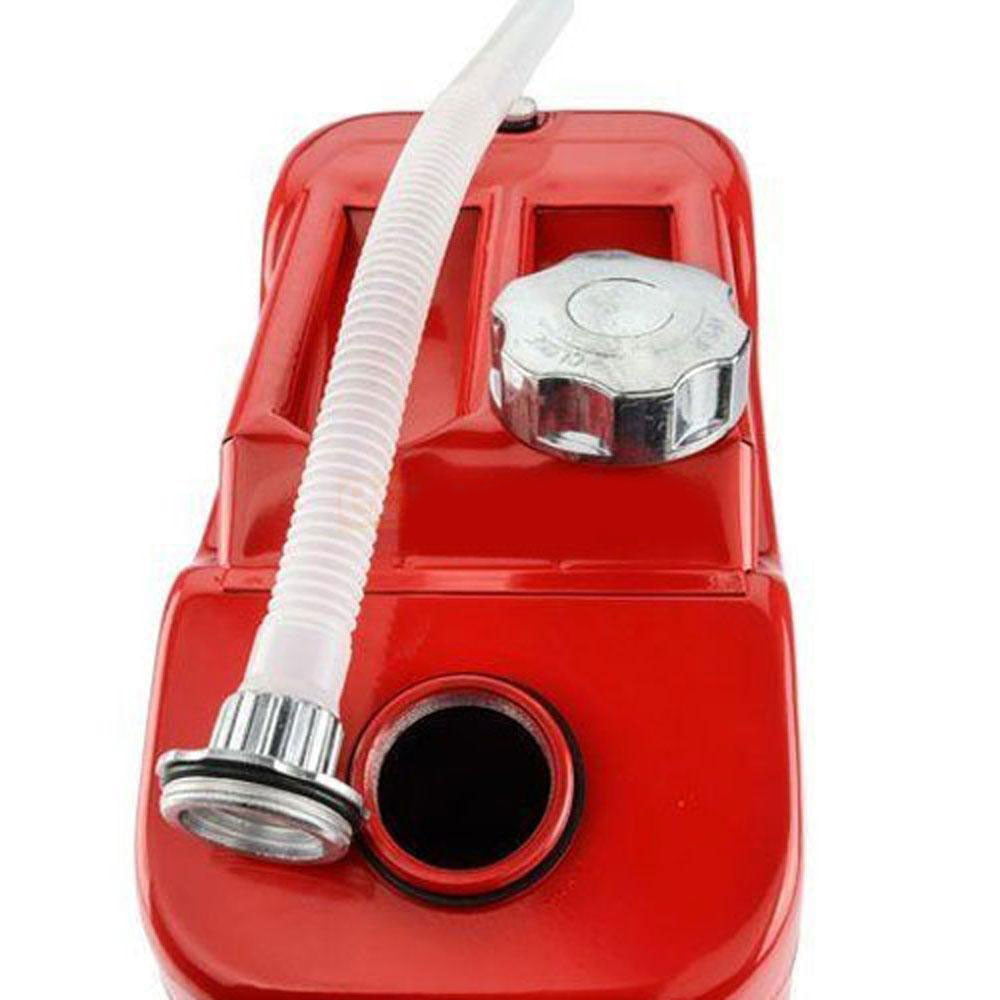 20L US Standard Cold-rolled Plate Petrol Diesel Can Gasoline Bucket with Oil Pipe Army Green