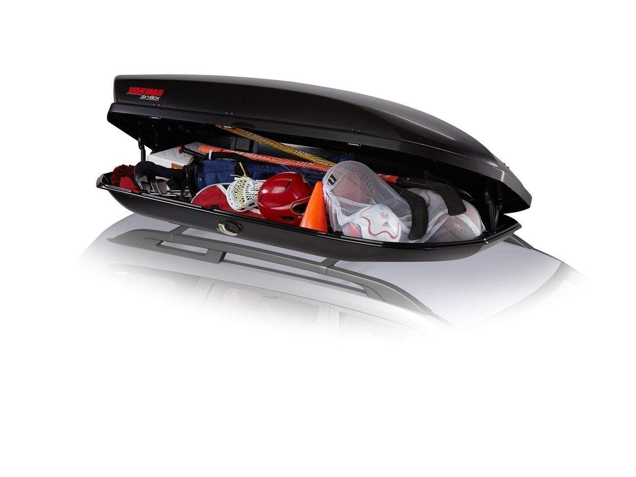 YAKIMA SkyBox Carbonite 18 Cubic Foot Cargo Box - 8007336