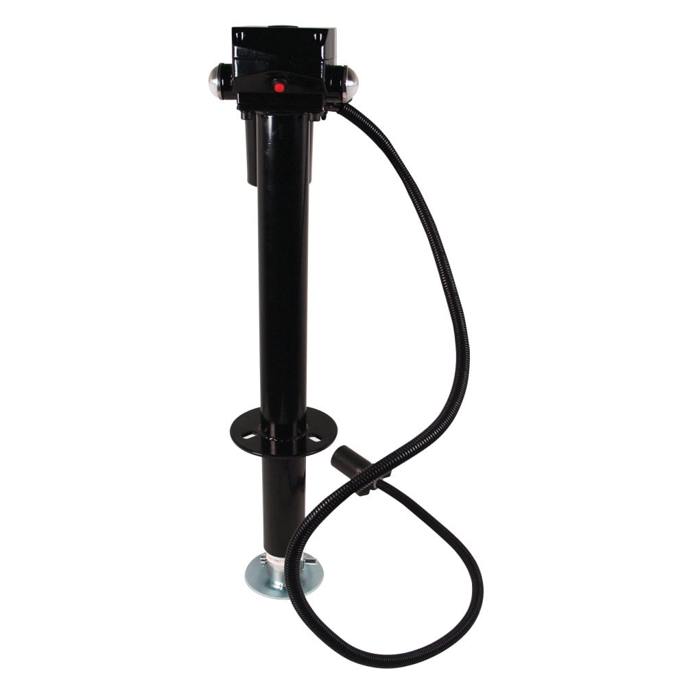 Quick Products JQ-3000-7P Power A-Frame Electric Tongue Jack with 7-Way Plug - 3,250 lbs. Lift Capacity