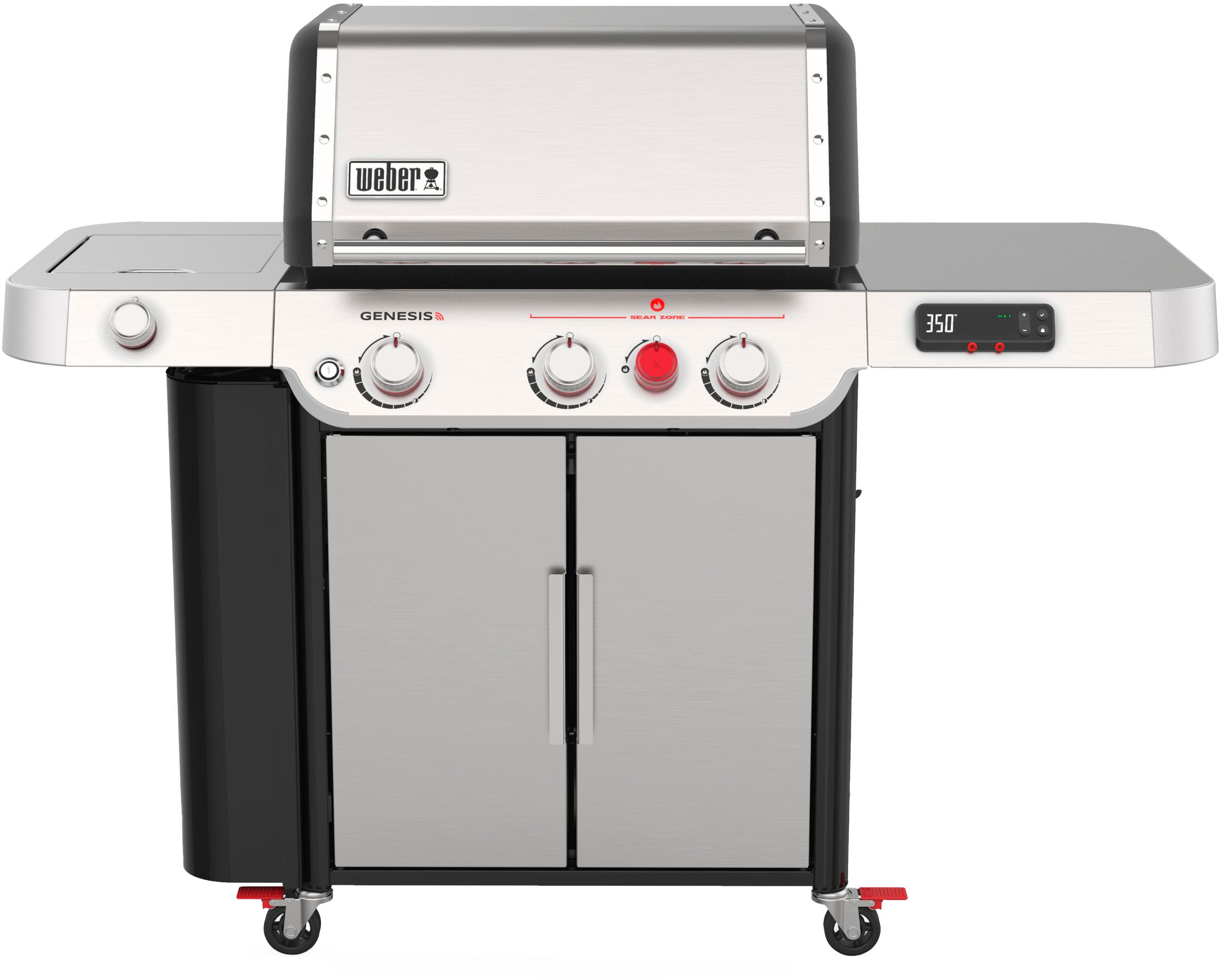 Weber - Genesis Gas Grill SX-335 Propane Gas Grill - Stainless Steel