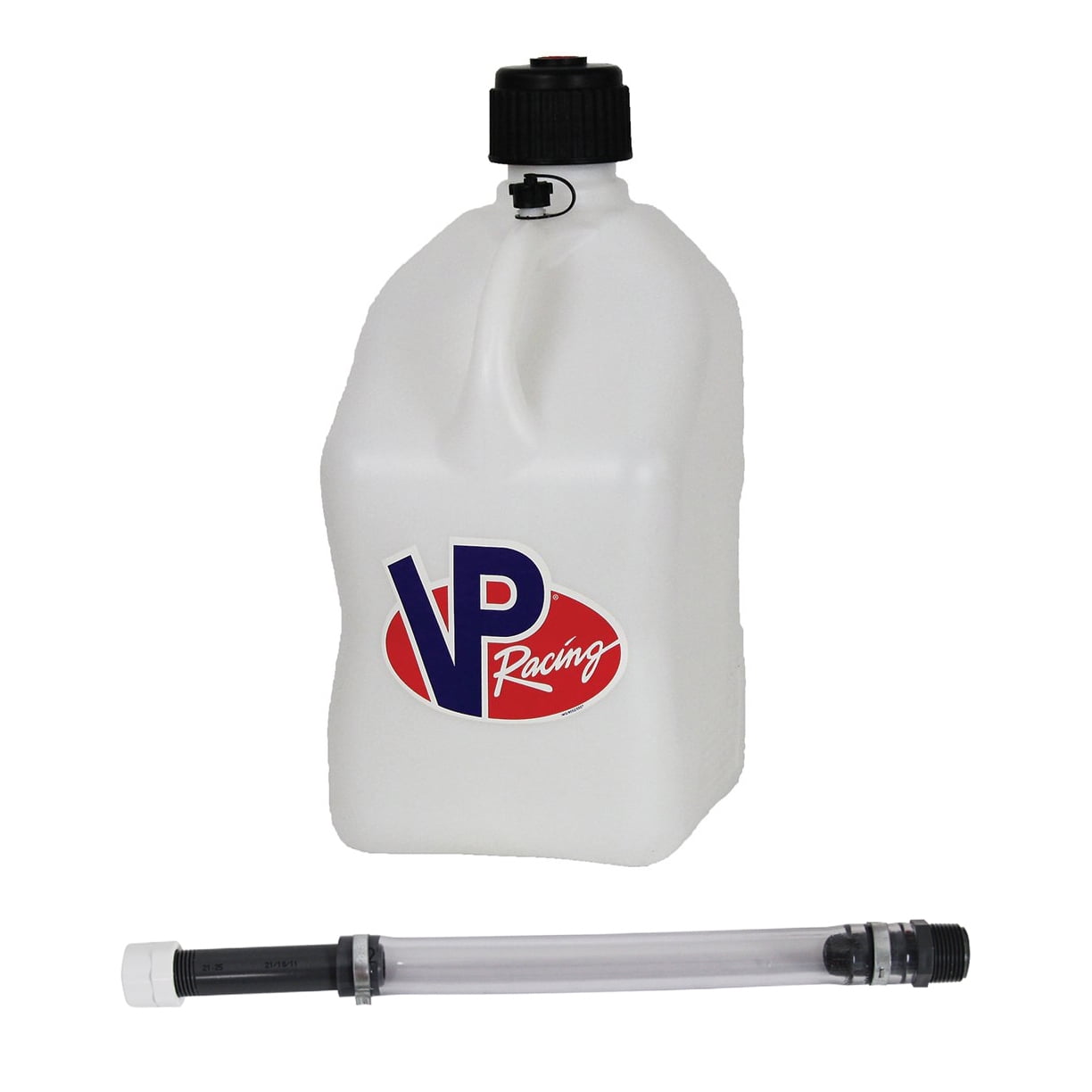 VP Racing 5.5 Gal Motorsport Racing Utility Jug and 14 Inch Hose (3 Pack)