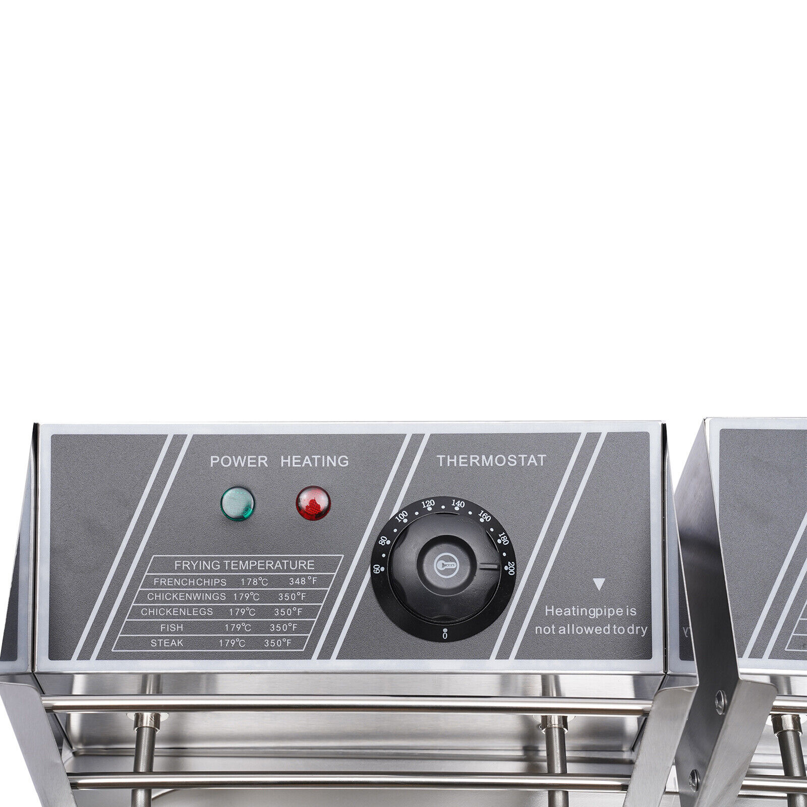 5000W Extra Large Electric Deep Fryer Commercial Restaurant Fry Basket 12L Electric Deep Fryer Single Tank Stainless Steel Fry Basket Commercial Electric Deep Fryer Stainless Steel