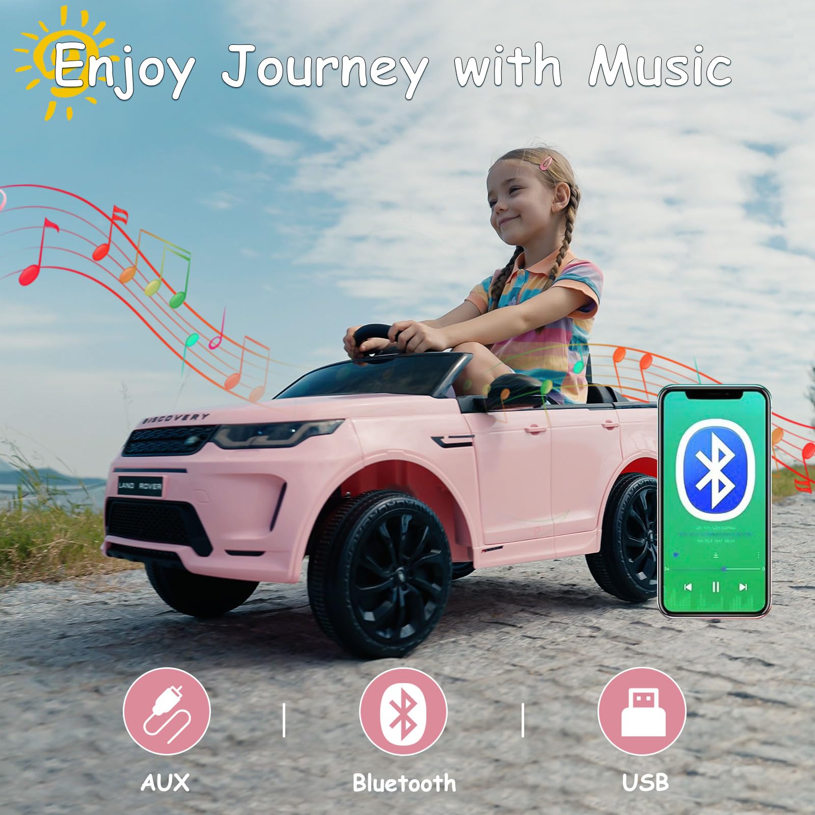 TEOAYEAH Licensed Land Rover Electric Playtime