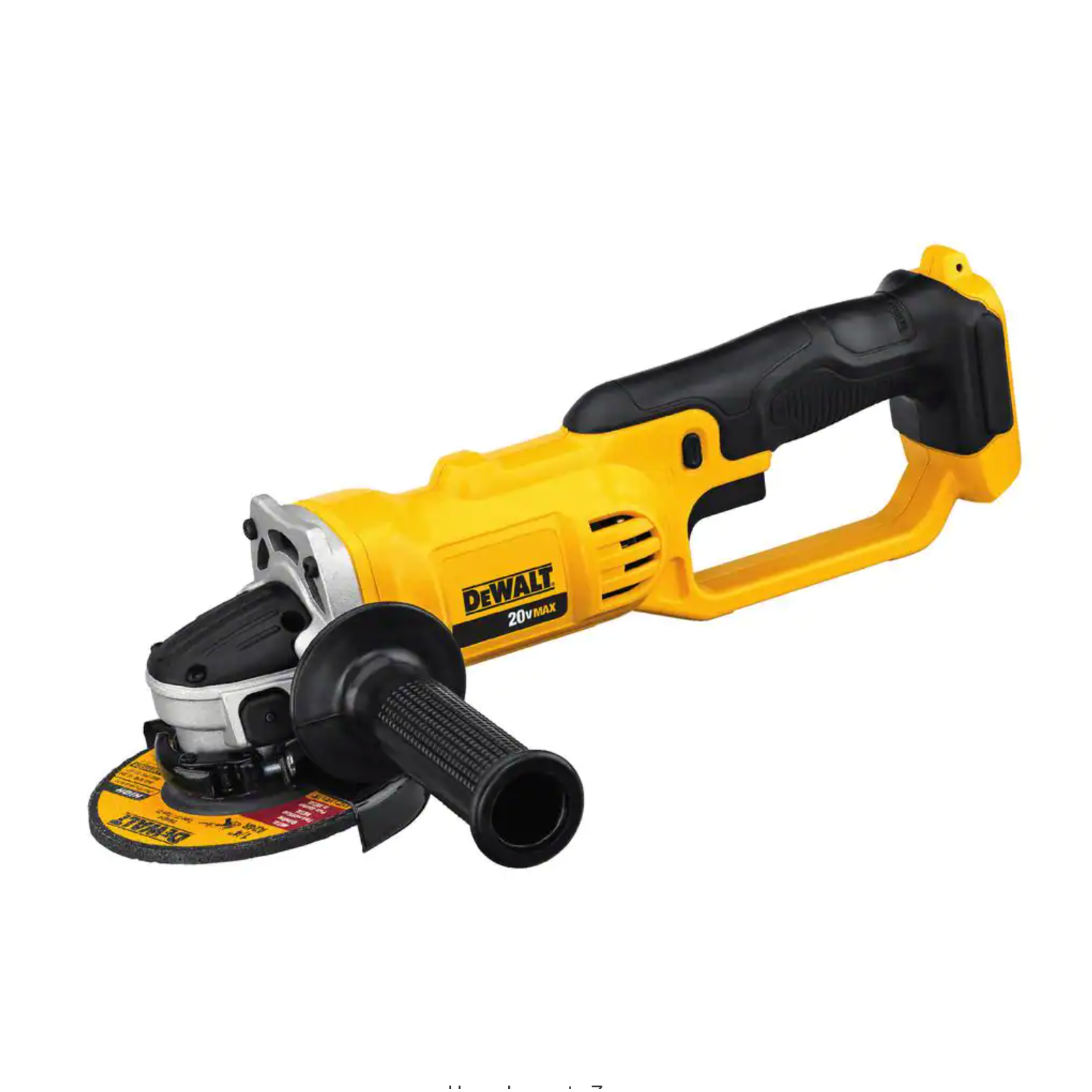 DW DCG412P1 20-Volt MAX Cordless 4-1/2 in. to 5 in. Grinder�� (1) 20-Volt 5.0Ah Battery and Charger