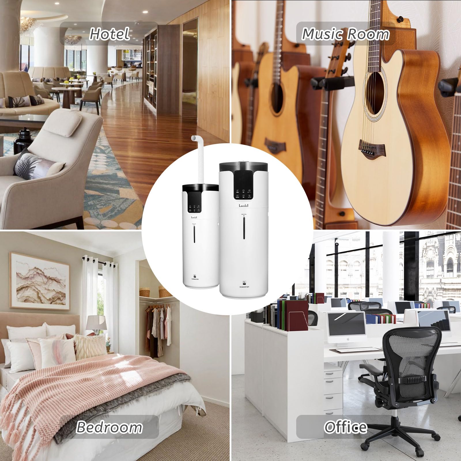 LACIDOLL Humidifiers Whole House Commercial Industrial