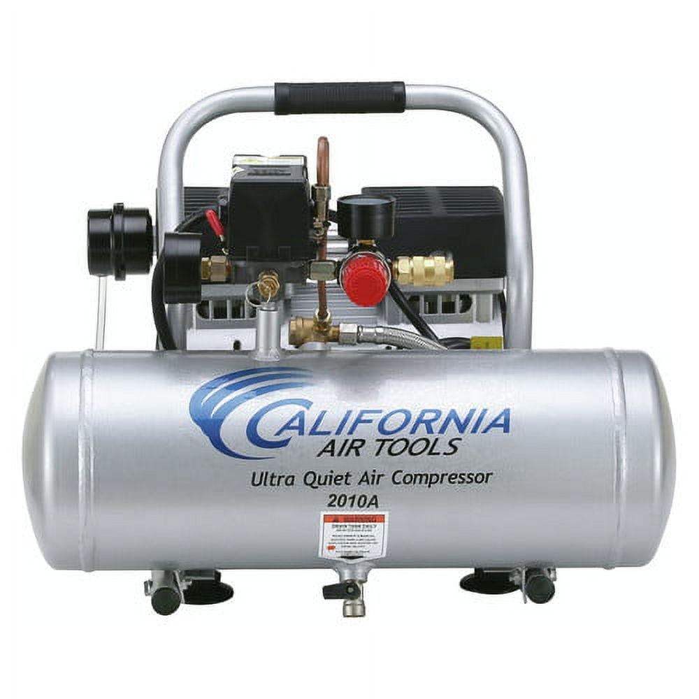 California Air Tools 2010A 1 HP 2 Gallon Ultra Quiet & Oil-Free Air Compressor