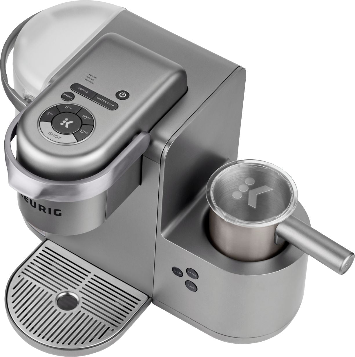 Keurig K-Cafe Special Edition Single Serve K-Cup Pod Coffee Maker with Milk Frother - Nickel 5000200558