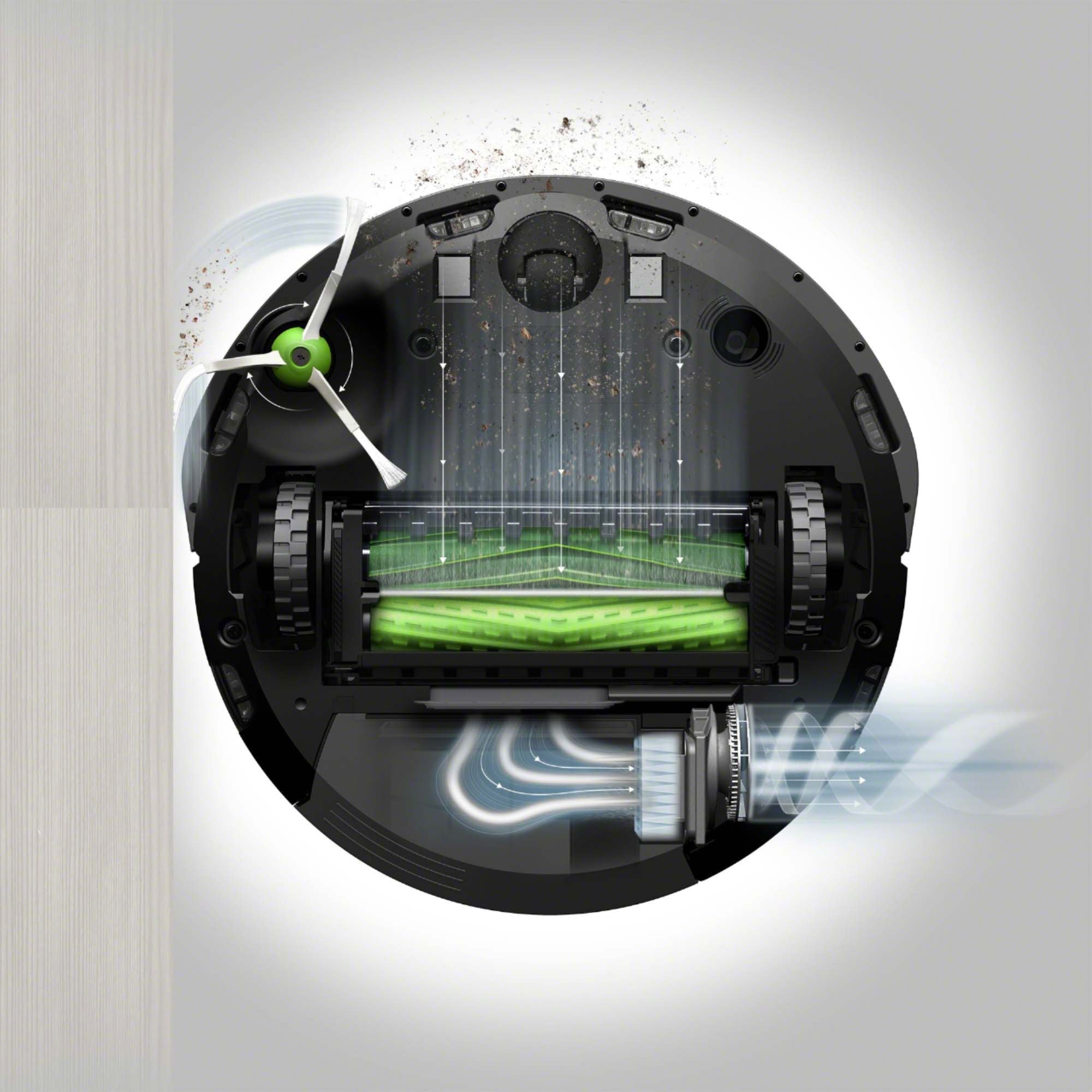iRobot Roomba i7+ (7550) Wi-Fi Connected Self-Emptying Robot Vacuum - Charcoal