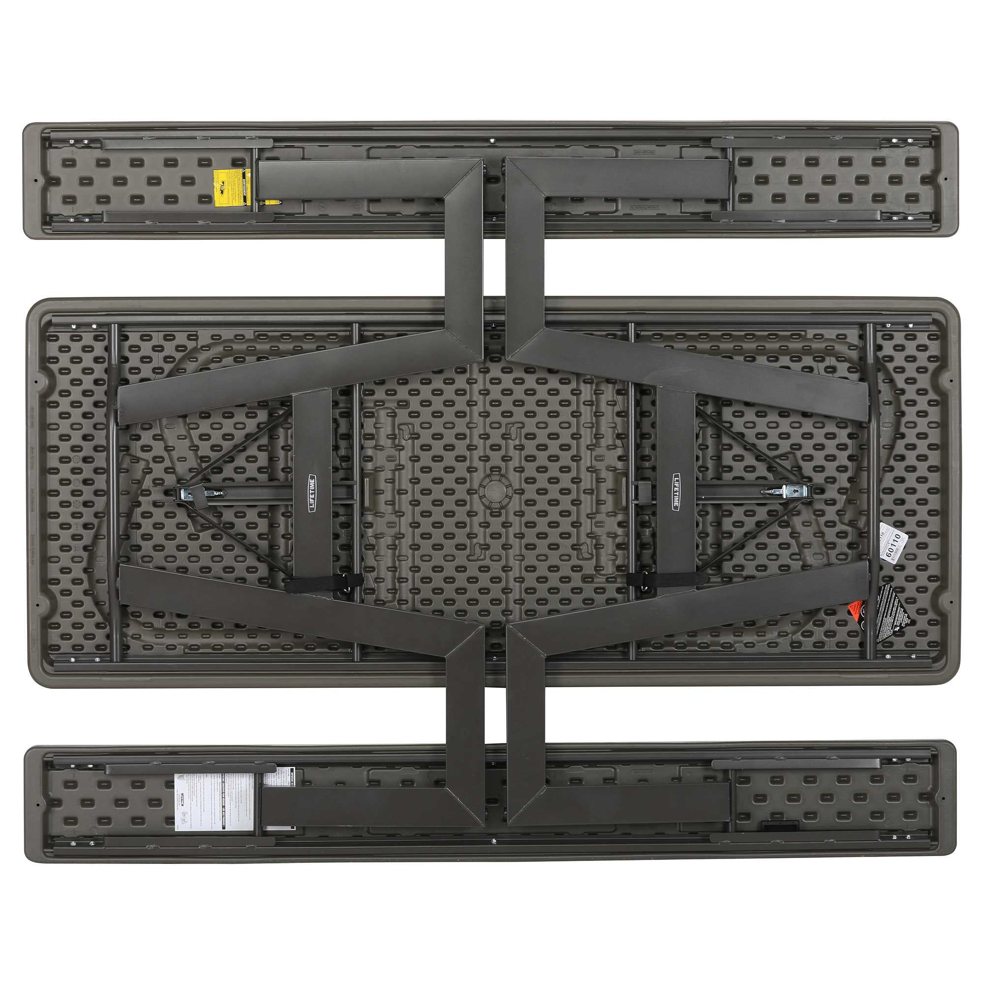 Lifetime 6-Foot W-Frame Folding Picnic Table, 60233