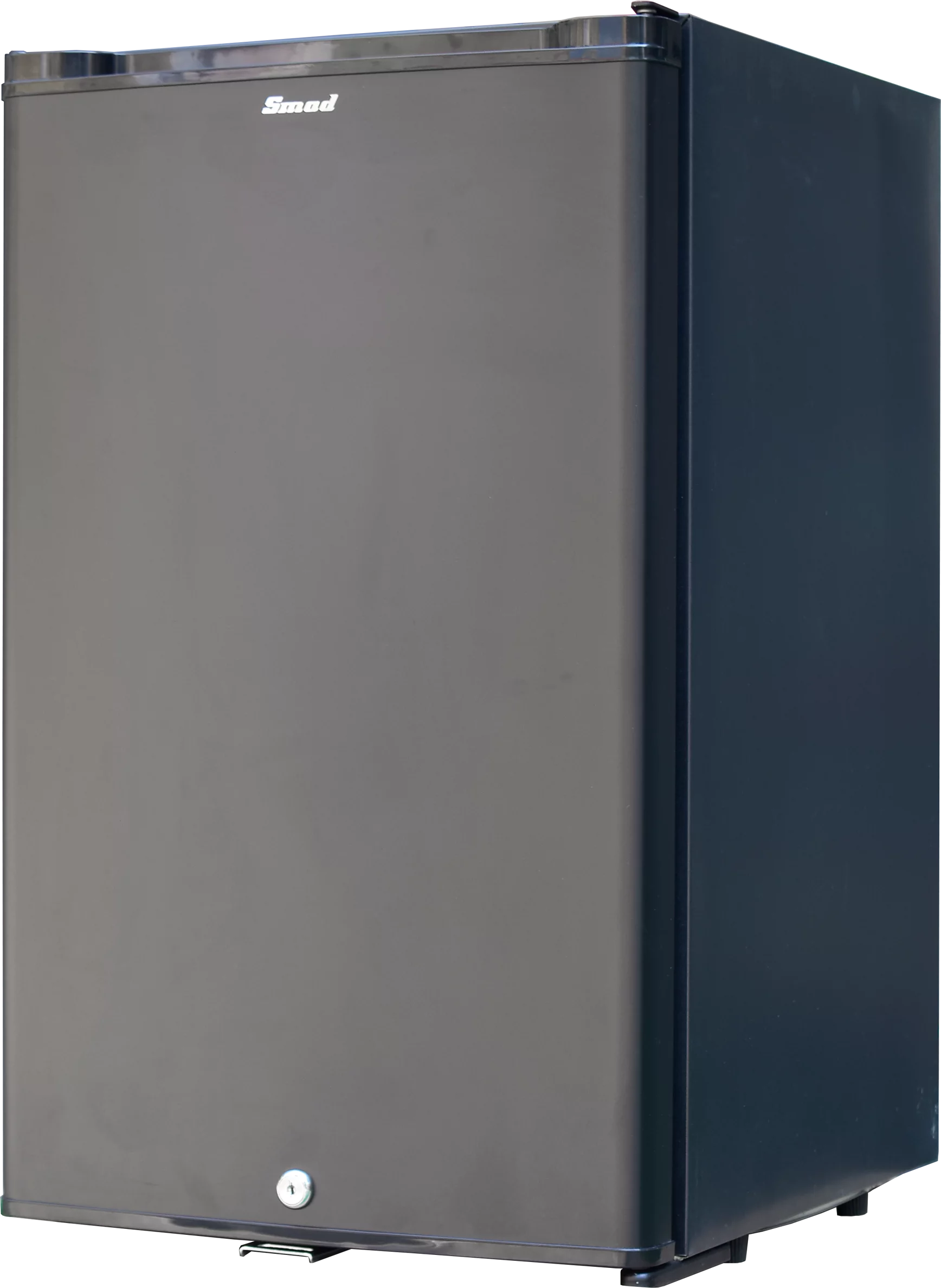 Smad 1.7 Cu ft Portable Absorption Mini Fridge No Noise with Lock, Adjustable Foot, Reversible Door