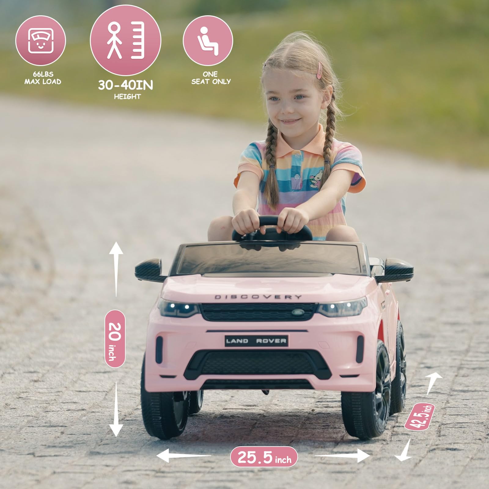 TEOAYEAH Licensed Land Rover Electric Playtime