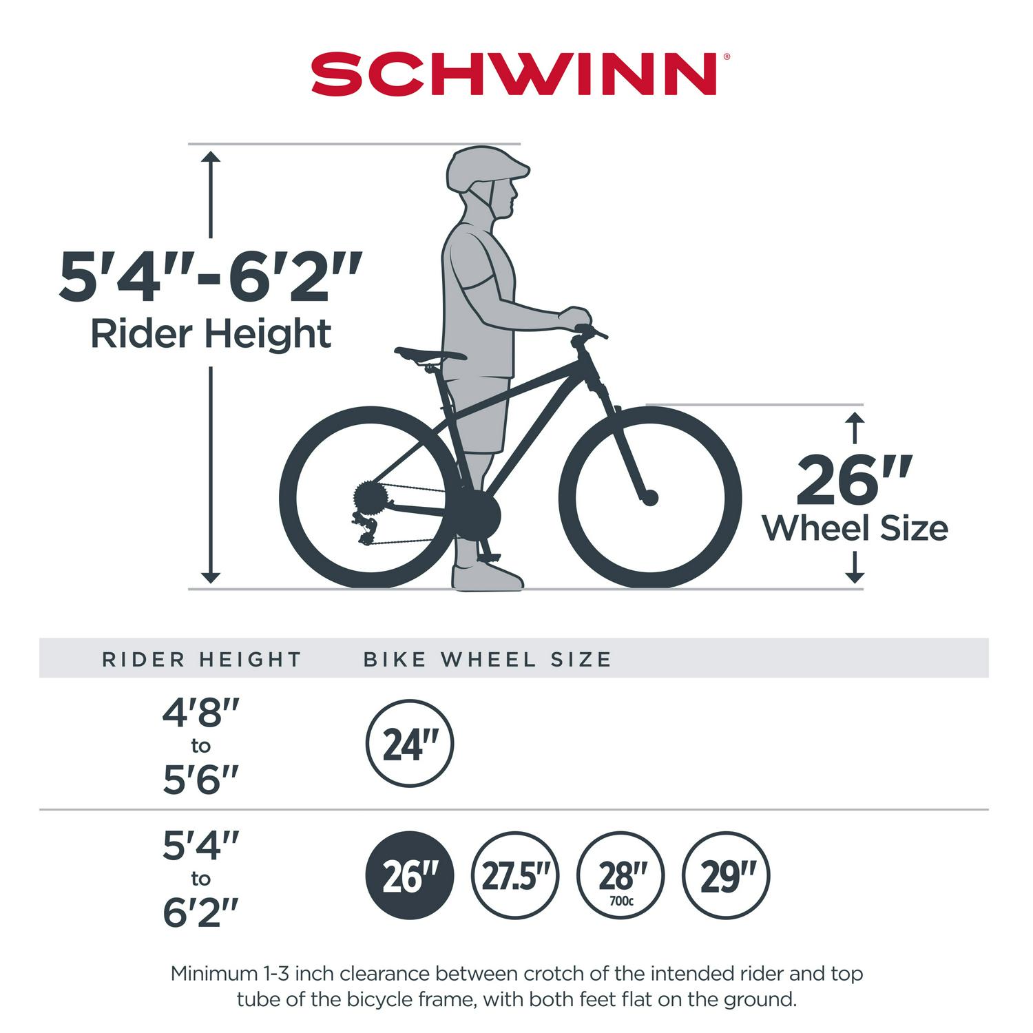 Schwinn Sidewinder Mountain Bike， 26-inch Wheels， 21 Speeds， Mens Style， Black