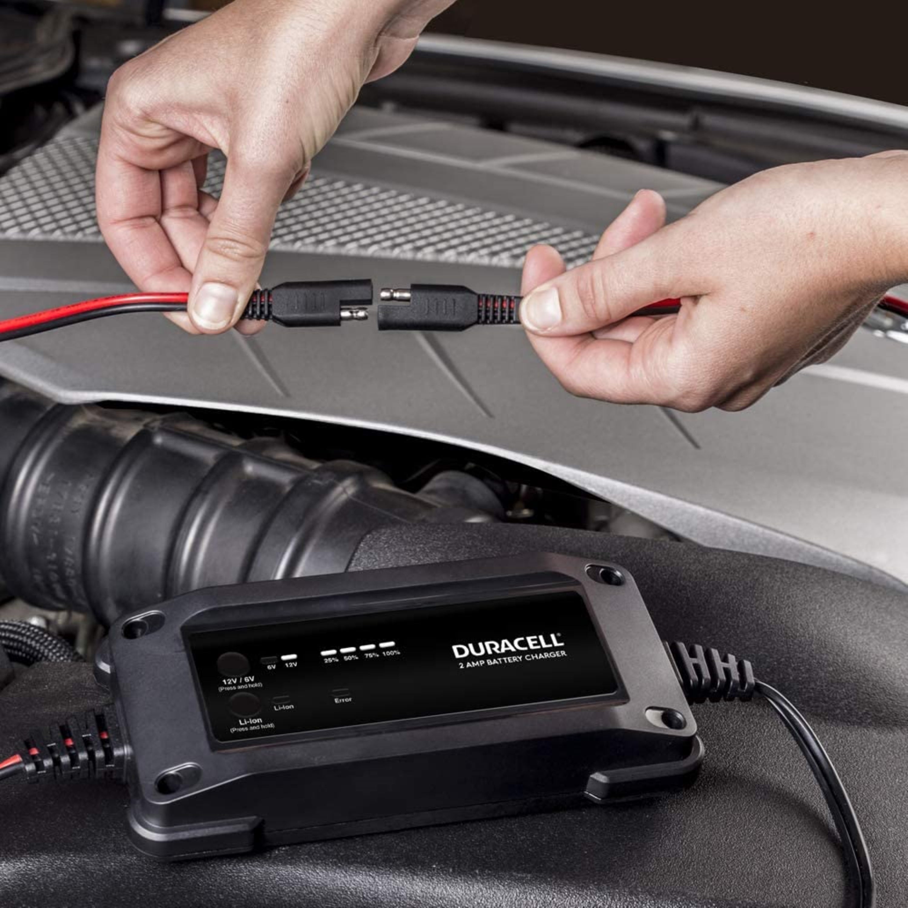 Duracell 2 amp Battery Charger + Maintainer