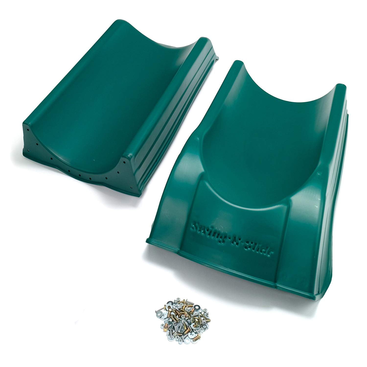 Swing-N-Slide 4 Foot Summit Slide with Lifetime Warranty, Green