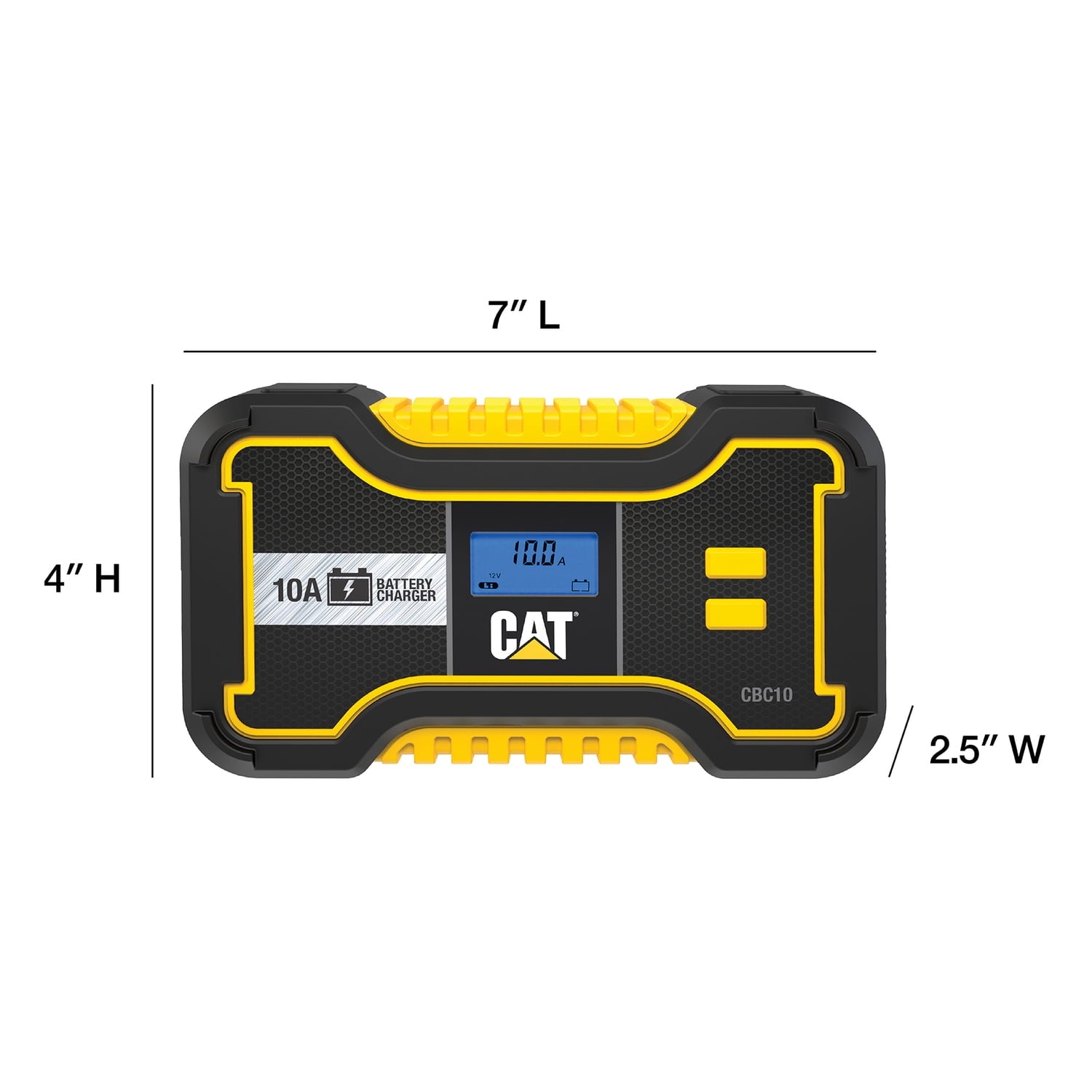Cat CBC10 Professional 6-Volt/12-Volt 10-Amp Automatic Battery Charger/Maintainer, CBC10