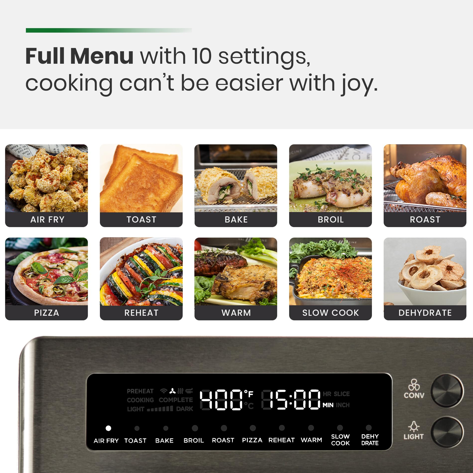 VAL CUCINA Countertop Convection Stainless