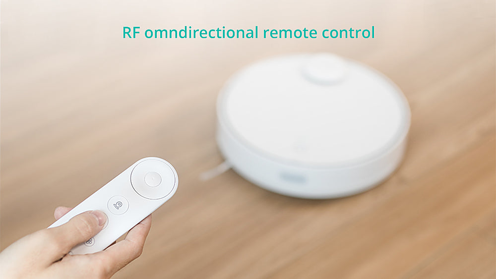 360 - S9 LiDAR Dual-Eye Vacuum+Mop Combo Robot Cleaner - White