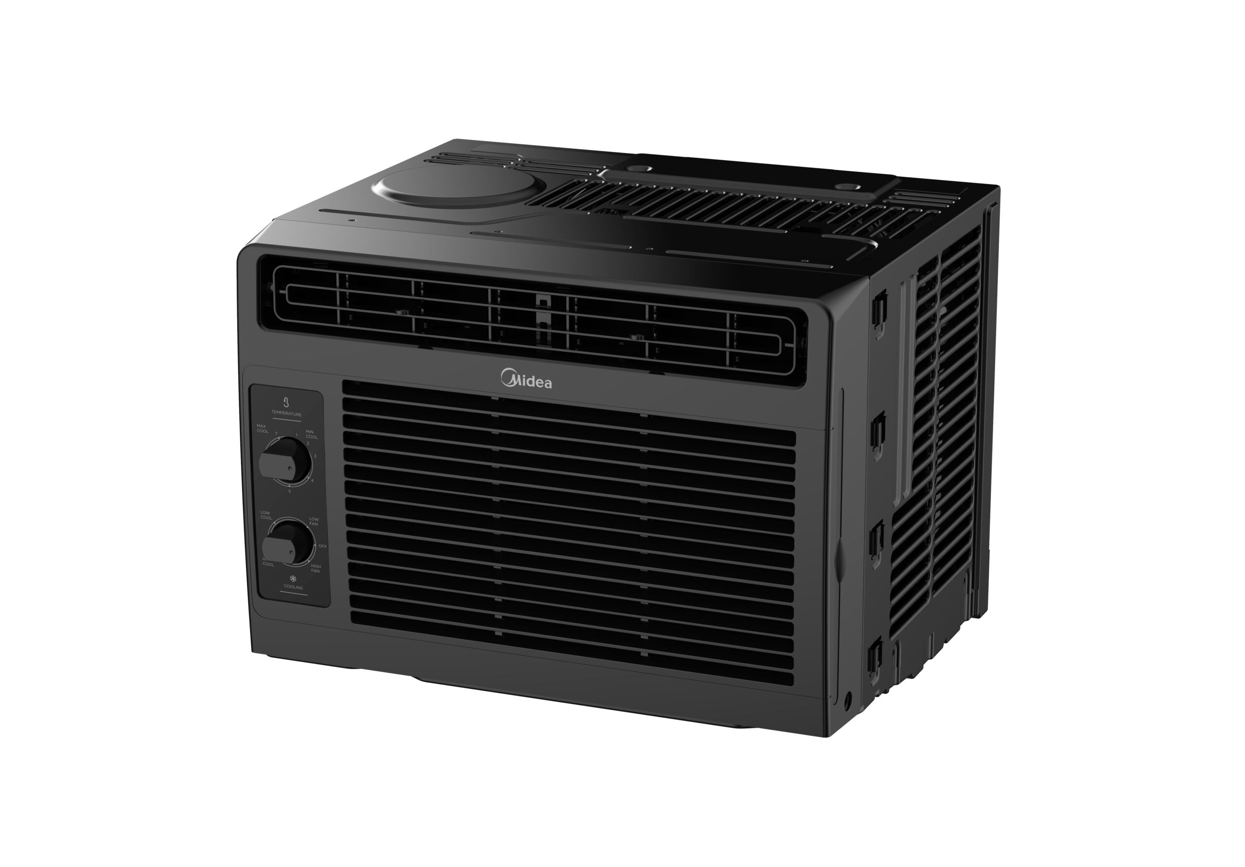 Midea 5，000 BTU 115V Mechanical Window Air Conditioner， Black， MAW05M1WBL