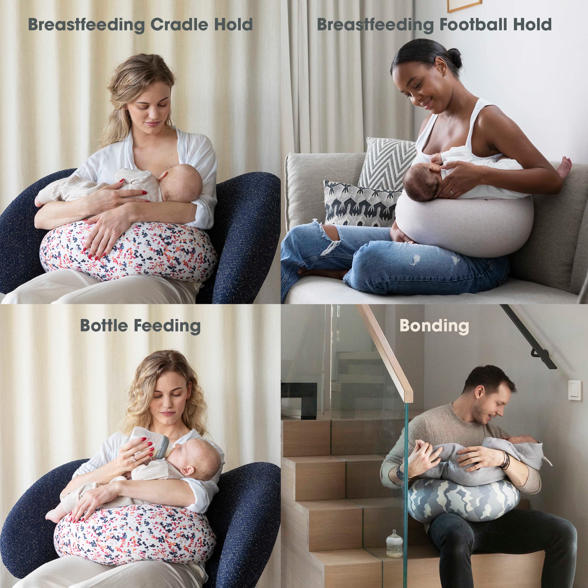 bbhugme Adjustable Nursing Pillow Breastfeeding