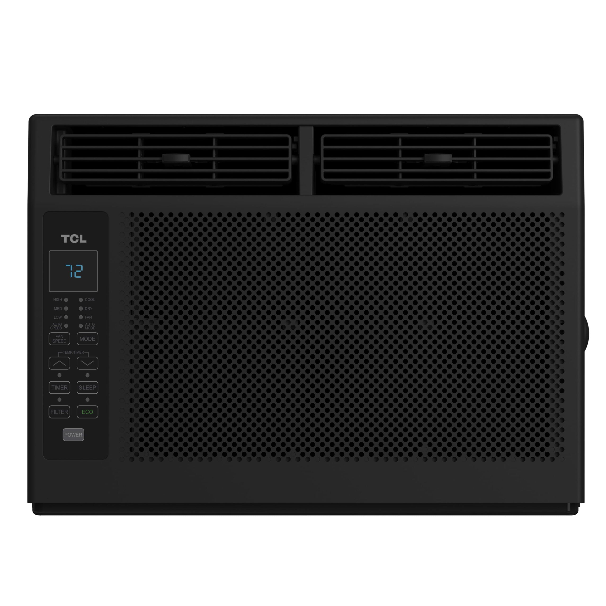 TCL 5，000 BTU Window Air Conditioner， 150 sq. ft.， LED Display， Included Remote， Black， W5W3M-B