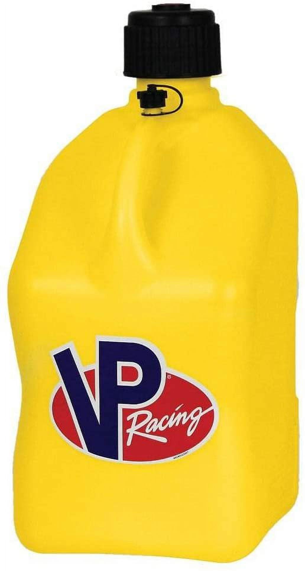 VP Racing Fuels 5-Gallon Square Motorsport Utility Container Yellow w/ 14