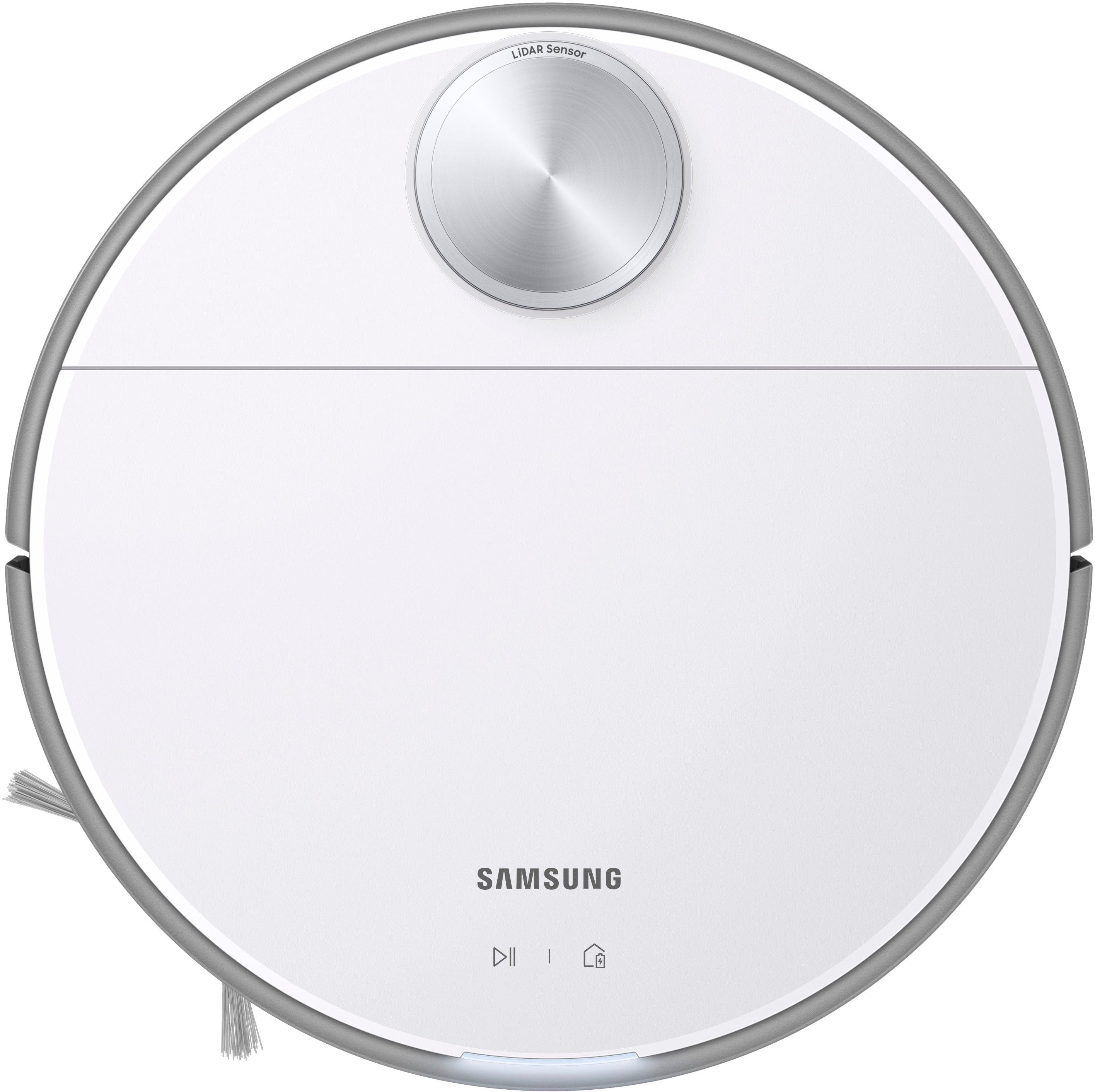 Samsung - Jet Bot Robot Vacuum with Intelligent Power Control - White