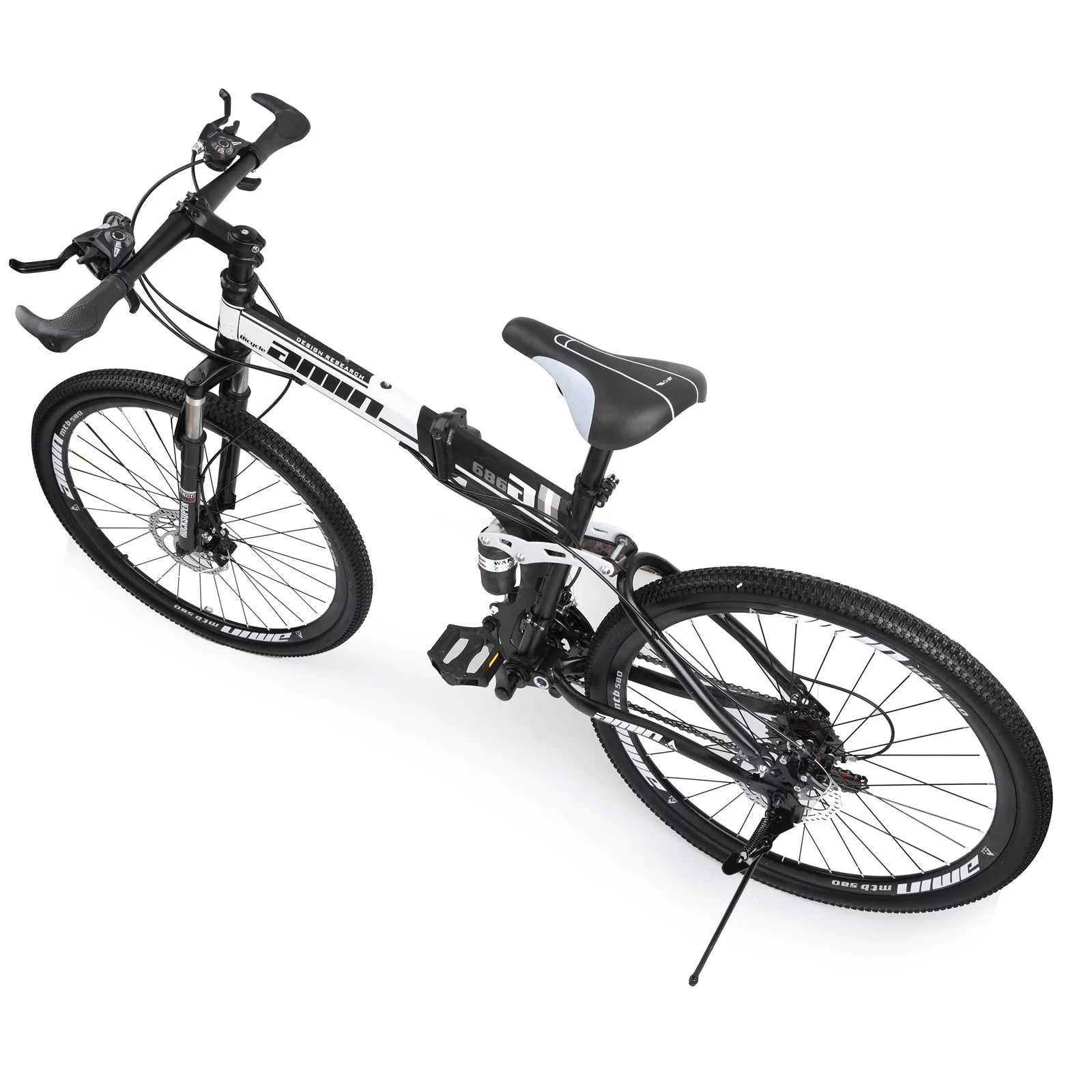 Unisex Adult Mountain Bike Full Suspension 26