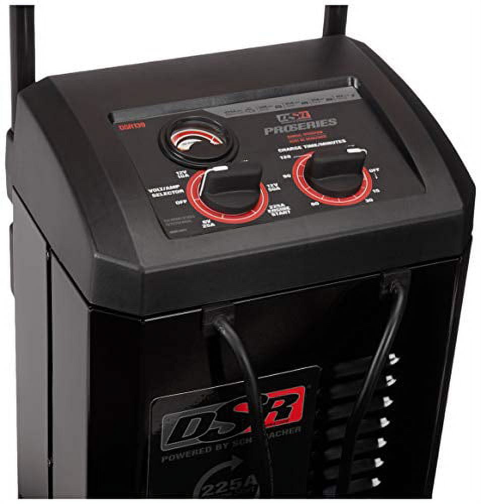 Schumacher Electric 225/50/25/10 Amp, 6/12V Manual Wheel Charger