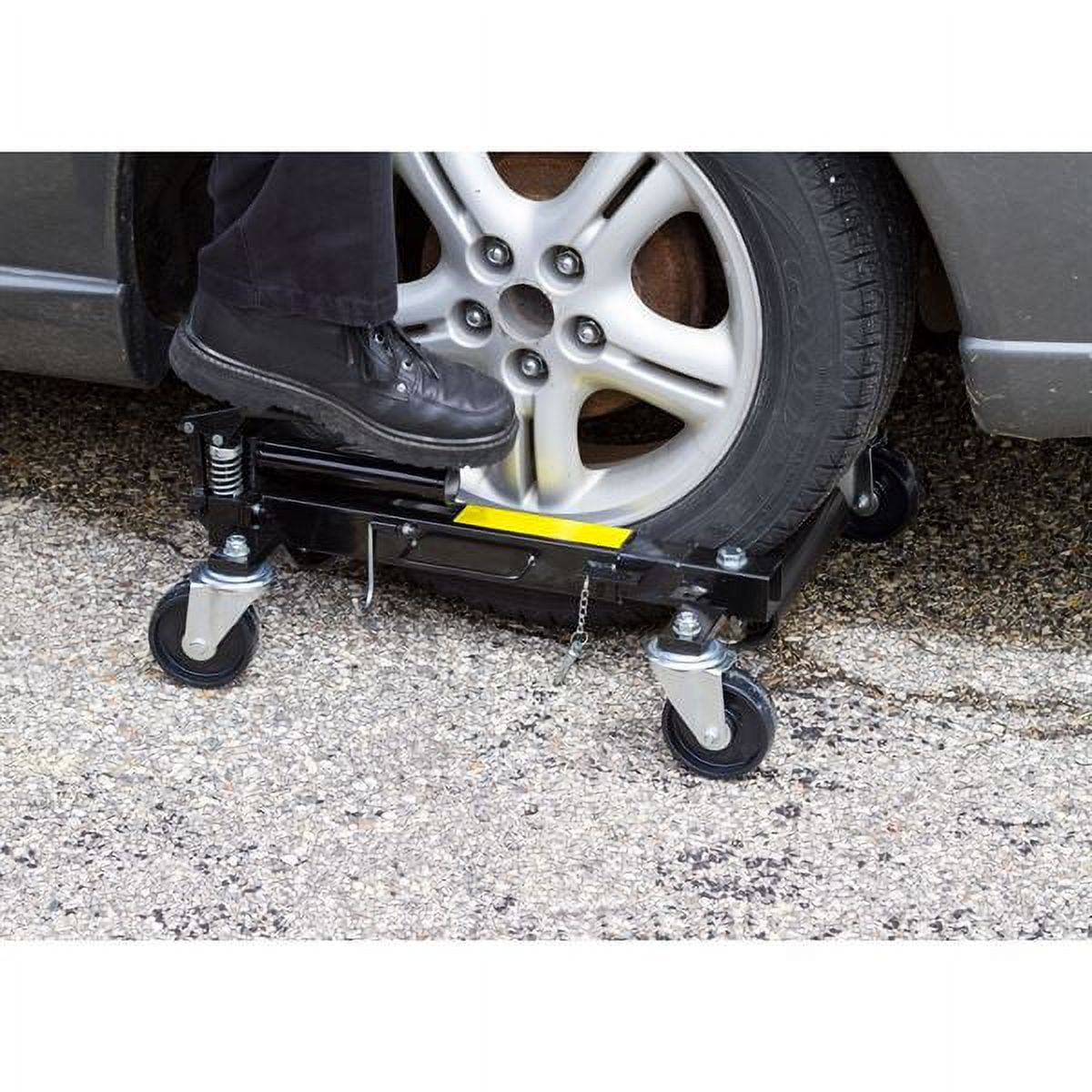 Black Widow BW-CJD-2 Hydraulic Vehicle Jack and Wheel Dollies (Pack oF-2)