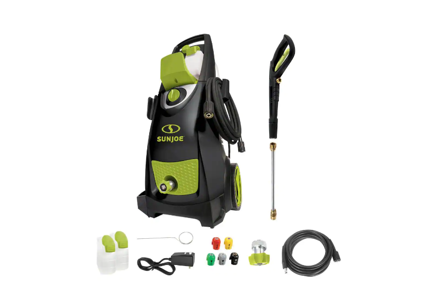 Sun Joe SPX3000 2800 MAX PSI 1.3 GPM 14.5 Amp Electric Pressure Washer
