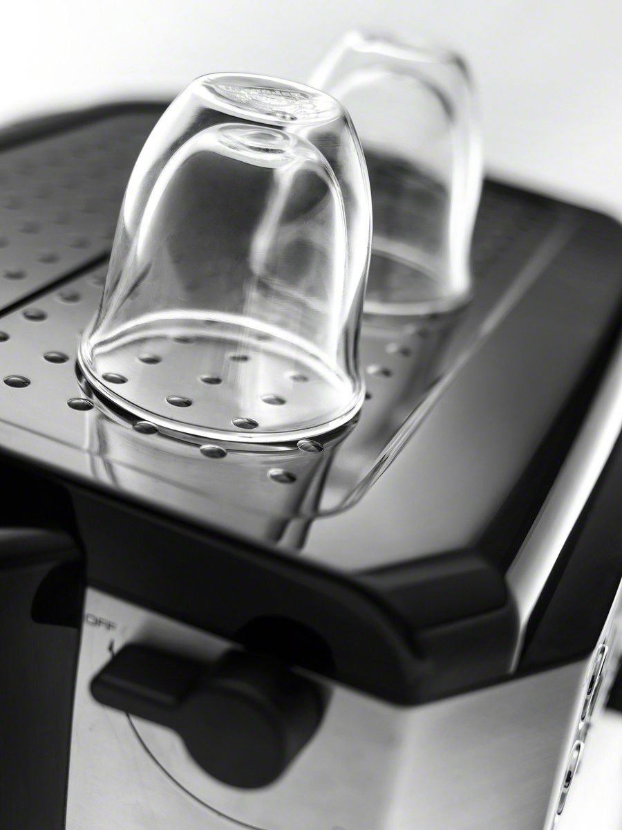 De'Longhi - Digital All-in-One Combination Coffee and Espresso Machine - Black and Stainless Steel