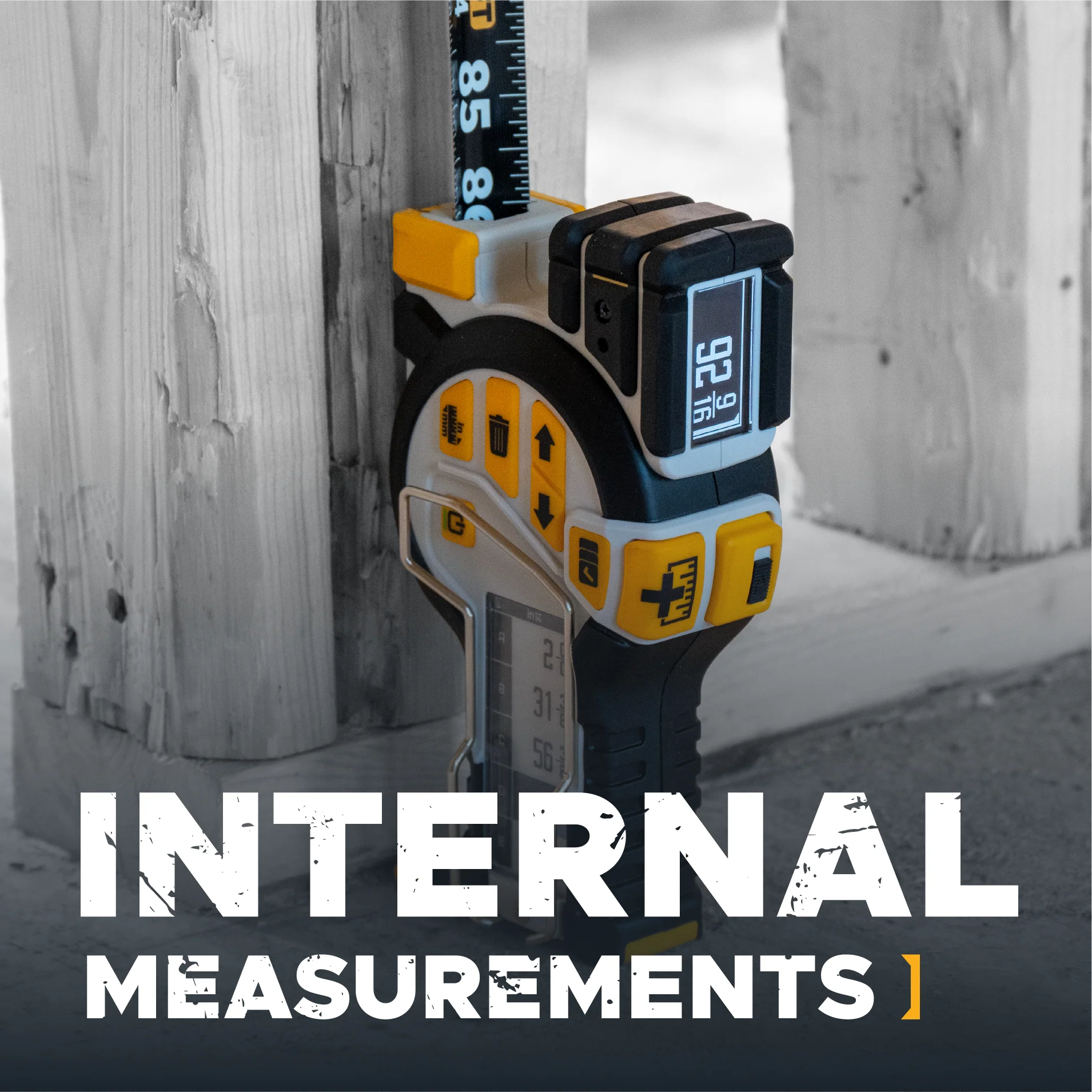 Hot Sale Metric T1 Tomahawk Digital Tape Measure