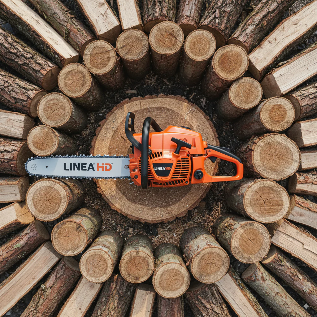 MOTOSIERRA A GASOLINA LINEA HD 62CC MODELO 2025 MAS VENDIDO