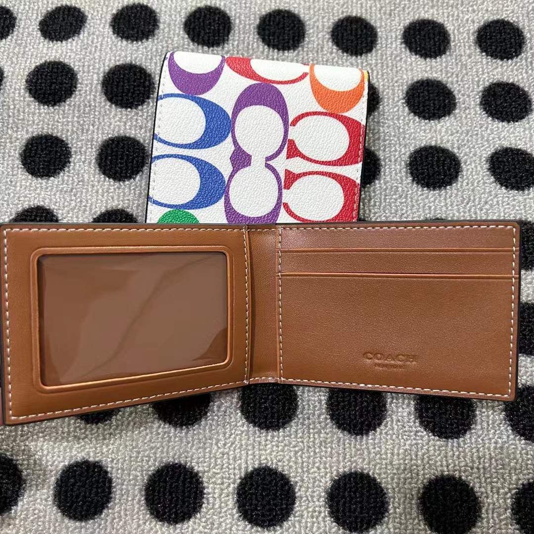 Men Handbag C9863 Rainbow Signature 3 in 1 wallet