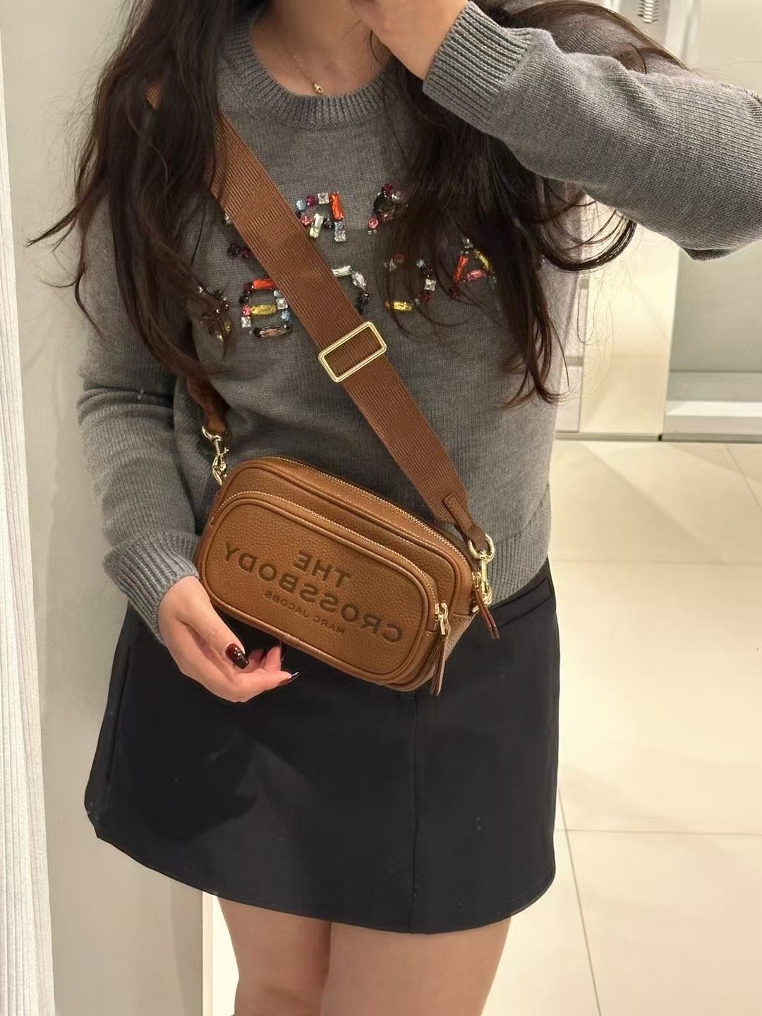 Women Handbag 2S5HCR002H02 Crossbody Sling Shoulder Bag