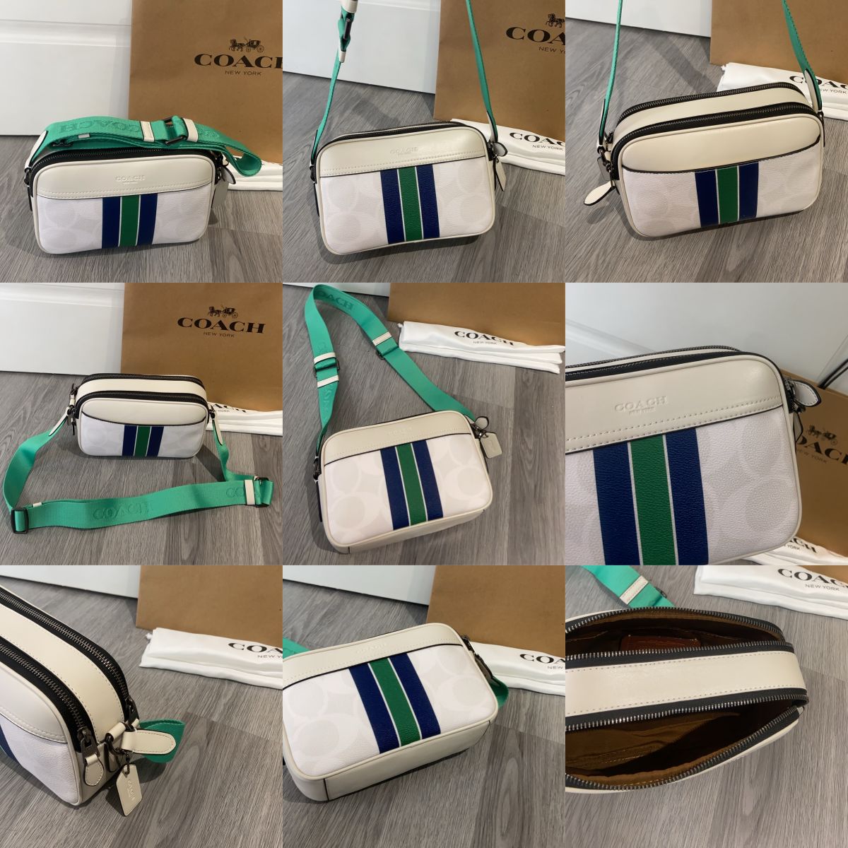 Men Hnadbag CCG30 C5810 CB136 CX140 CV921 CAJ64 CX138 CAX46 CY828 Graham Crossbody Men Women Sling Camera Bag