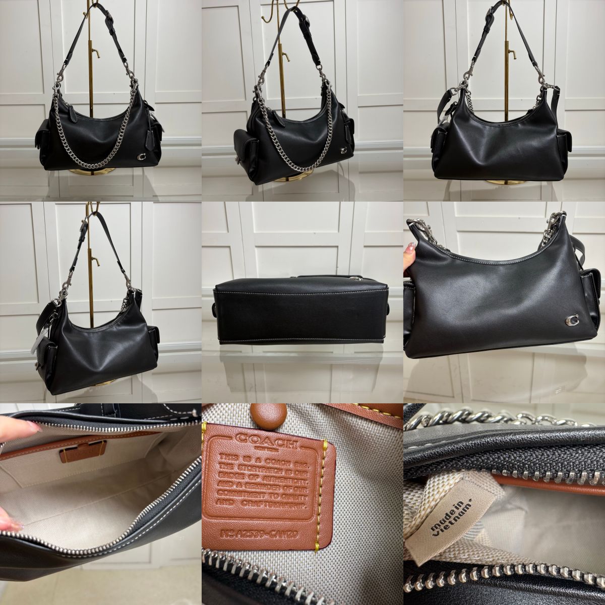 Women Handbag CAM20 Pocket Juliet 30 Shoulder Sling Bag