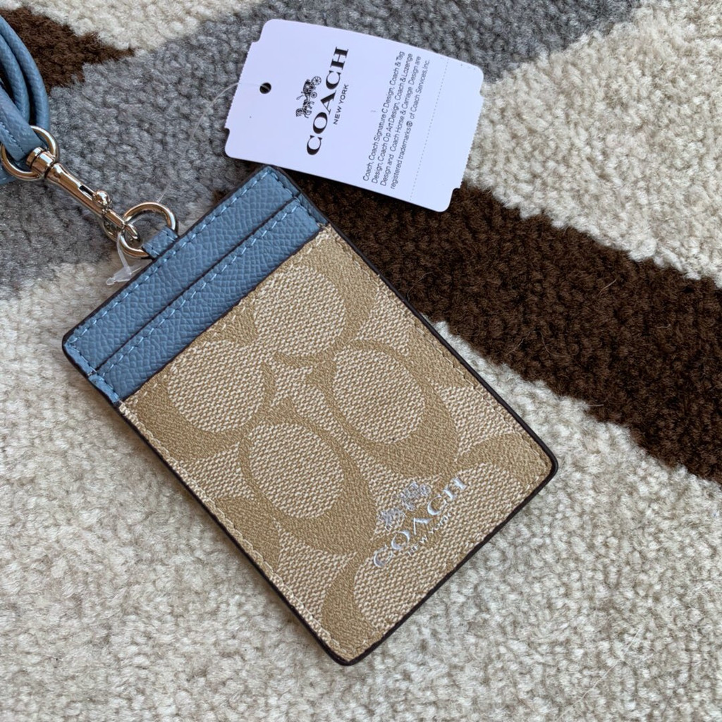 Tinyhead ID Card Lanyard Holder Lanyard Leather Cow