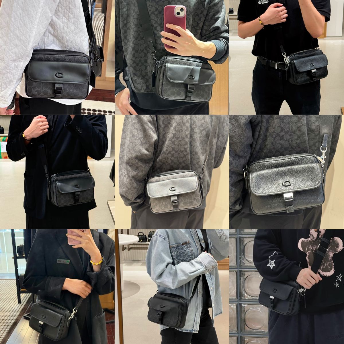Men Handbag CCF47 CCF48 KNOX Shoulder CAMERA BAG